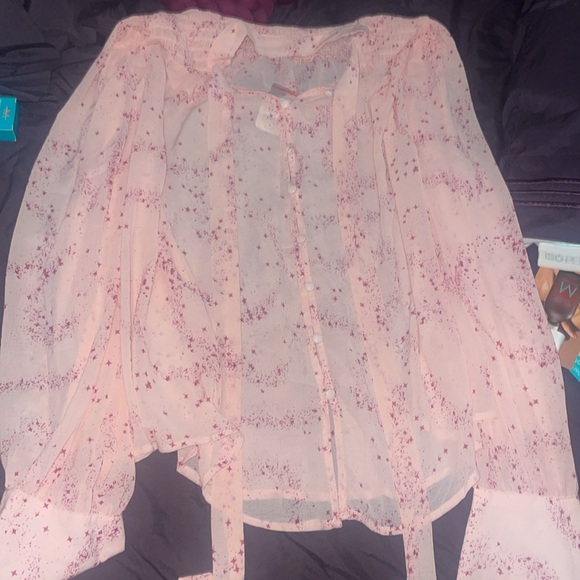 ✨Host Pick✨ Free People Stars Align Printed Top - Picture 6 of 13